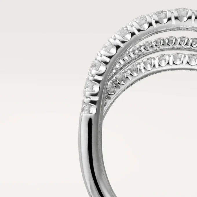 Etincelle De Cartier Ring – White Gold, Diamonds – Cartier Etincelle De Cartier Ring – White Gold, Diamonds – Cartier