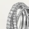 Etincelle De Cartier Ring – White Gold, Diamonds – Cartier Etincelle De Cartier Ring – White Gold, Diamonds – Cartier