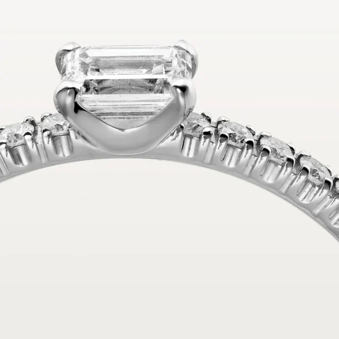 Etincelle De Cartier Ring – White Gold, Diamonds – Cartier
