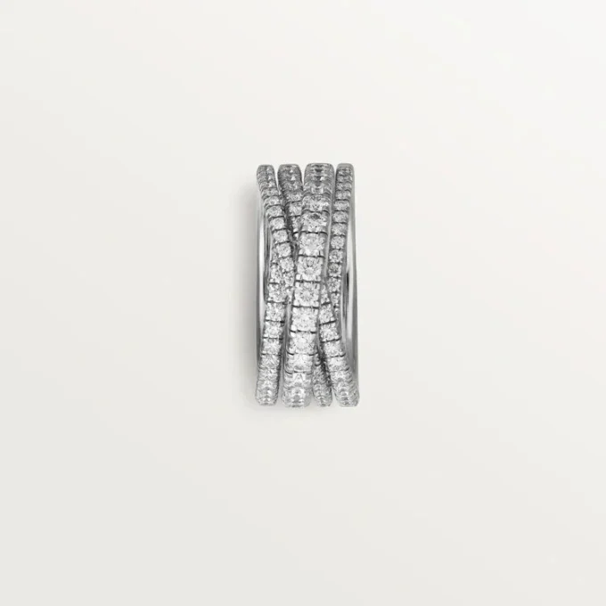 Etincelle De Cartier Ring – White Gold, Diamonds – Cartier Etincelle De Cartier Ring – White Gold, Diamonds – Cartier