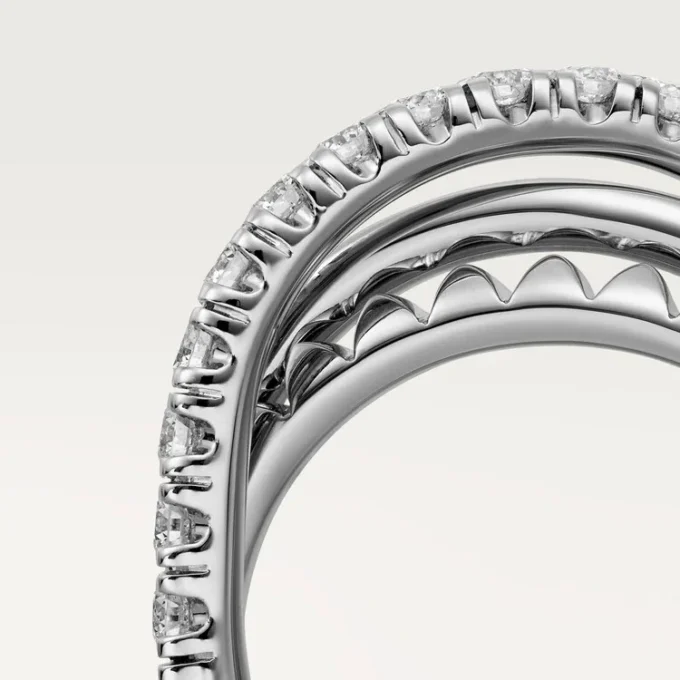 Etincelle De Cartier Ring – White Gold, Diamonds – Cartier Etincelle De Cartier Ring – White Gold, Diamonds – Cartier