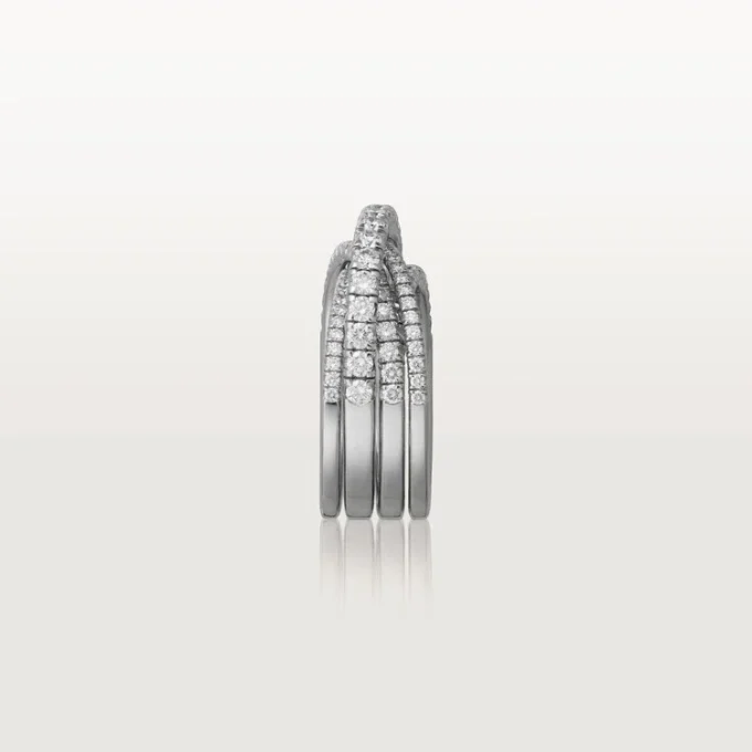 Etincelle De Cartier Ring – White Gold, Diamonds – Cartier Etincelle De Cartier Ring – White Gold, Diamonds – Cartier