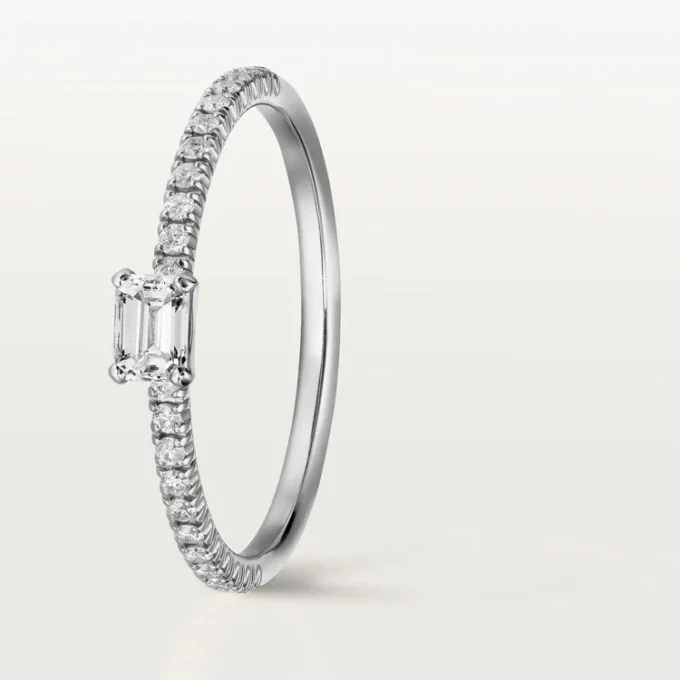 Etincelle De Cartier Ring – White Gold, Diamonds – Cartier