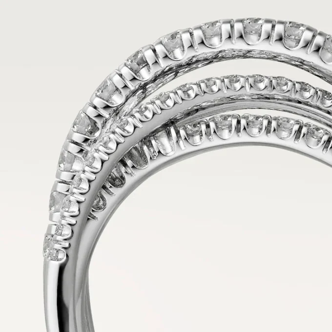 Etincelle De Cartier Ring – White Gold, Diamonds – Cartier Etincelle De Cartier Ring – White Gold, Diamonds – Cartier
