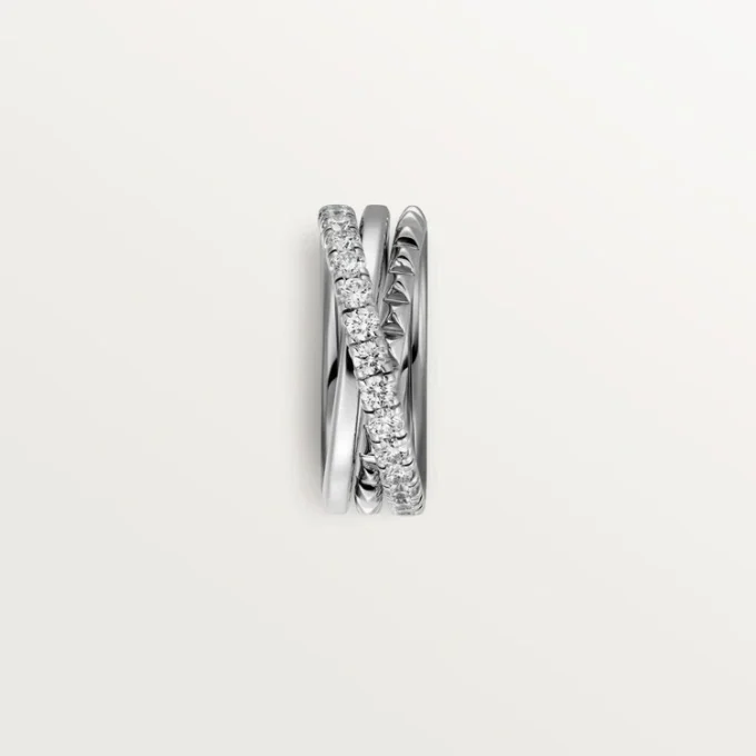Etincelle De Cartier Ring – White Gold, Diamonds – Cartier Etincelle De Cartier Ring – White Gold, Diamonds – Cartier