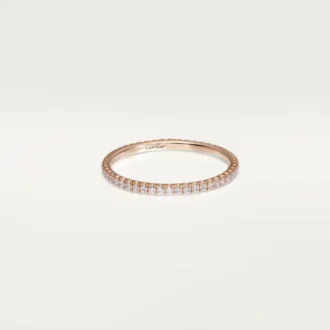 Etincelle De Cartier Wedding Band, 1.5 Mm Width, Paved