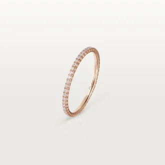 Etincelle De Cartier Wedding Band, 1.5 Mm Width, Paved