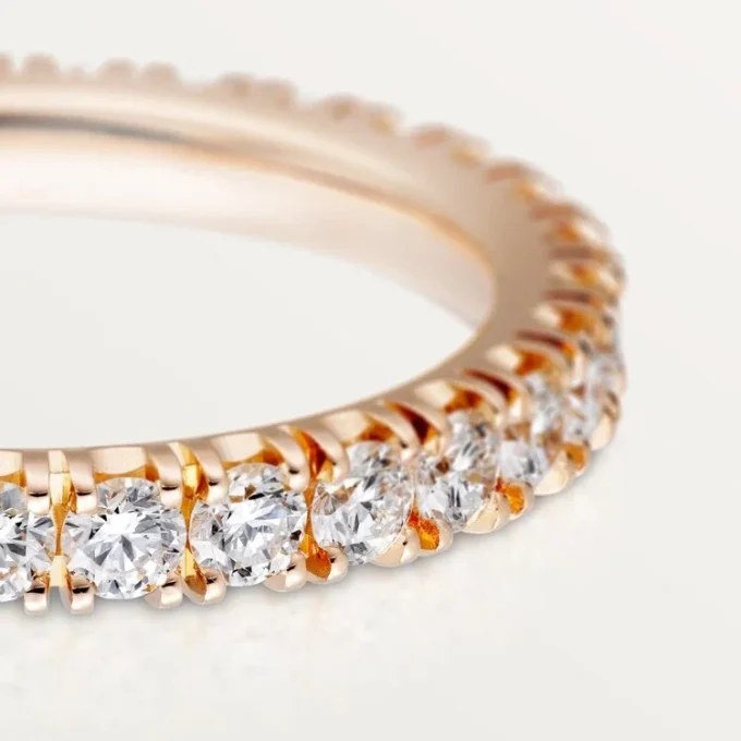 Etincelle De Cartier Wedding Band, 2.6 Mm Width, Paved Etincelle De Cartier Wedding Band, 2.6 Mm Width, Paved