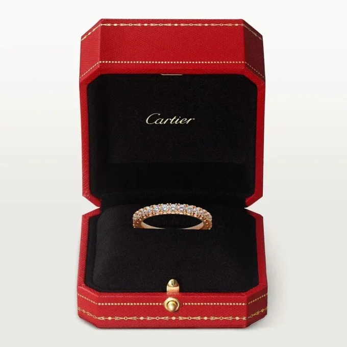 Etincelle De Cartier Wedding Band, 2.6 Mm Width, Paved Etincelle De Cartier Wedding Band, 2.6 Mm Width, Paved