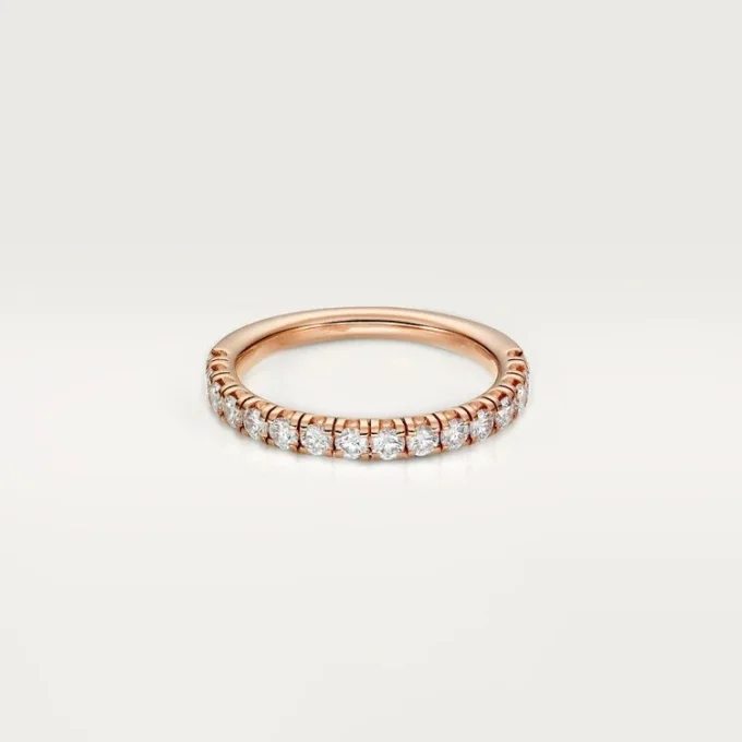 Etincelle De Cartier Wedding Band – Pink Gold, Diamonds – Cartier Etincelle De Cartier Wedding Band – Pink Gold, Diamonds – Cartier