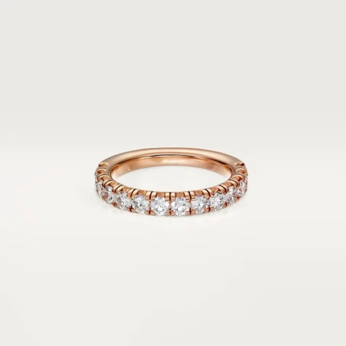 Etincelle De Cartier Wedding Band – Pink Gold, Diamonds – Cartier Etincelle De Cartier Wedding Band – Pink Gold, Diamonds – Cartier