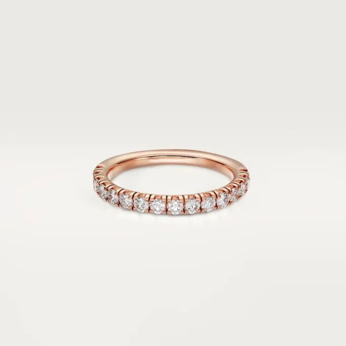 Etincelle De Cartier Wedding Band – Pink Gold, Diamonds – Cartier Etincelle De Cartier Wedding Band – Pink Gold, Diamonds – Cartier
