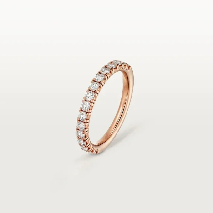 Etincelle De Cartier Wedding Band – Pink Gold, Diamonds – Cartier Etincelle De Cartier Wedding Band – Pink Gold, Diamonds – Cartier