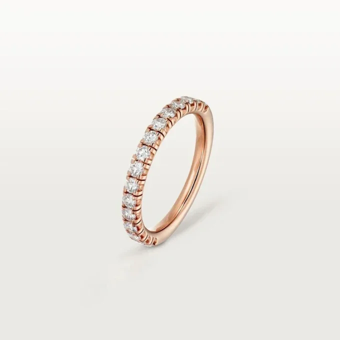 Etincelle De Cartier Wedding Band – Pink Gold, Diamonds – Cartier Etincelle De Cartier Wedding Band – Pink Gold, Diamonds – Cartier
