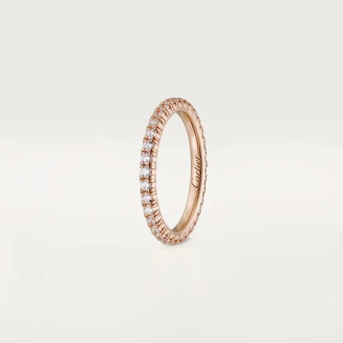 Etincelle De Cartier Wedding Band – Pink Gold, Diamonds – Cartier Etincelle De Cartier Wedding Band – Pink Gold, Diamonds – Cartier