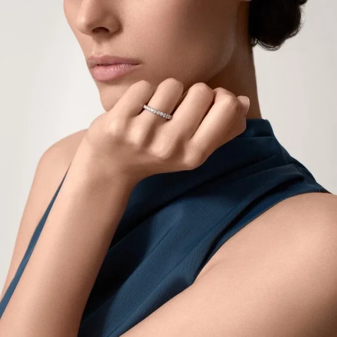 Etincelle De Cartier Wedding Band – Platinum, Diamonds – Cartier Etincelle De Cartier Wedding Band – Platinum, Diamonds – Cartier