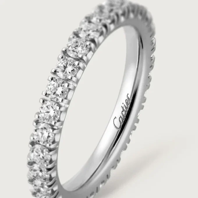 Etincelle De Cartier Wedding Band – Platinum, Diamonds – Cartier Etincelle De Cartier Wedding Band – Platinum, Diamonds – Cartier