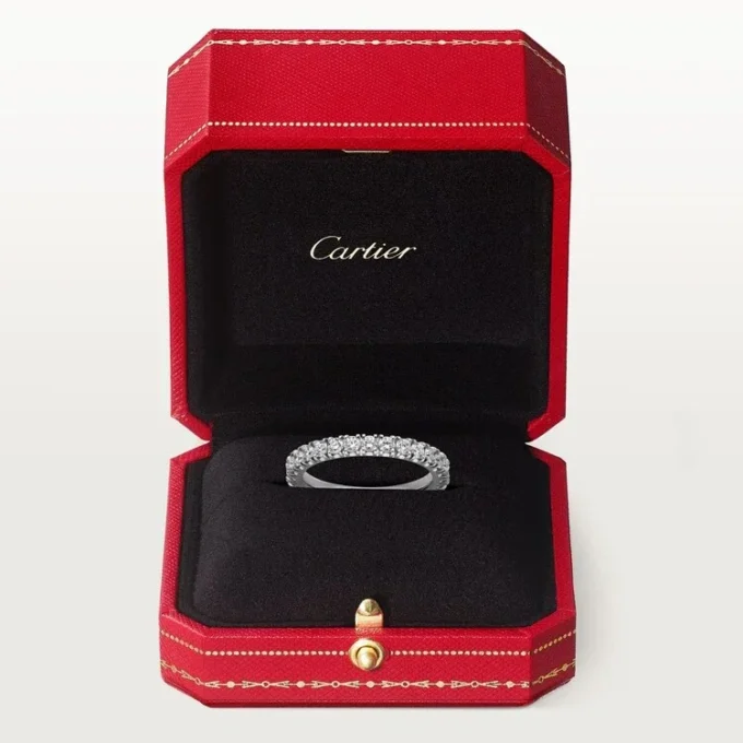 Etincelle De Cartier Wedding Band – Platinum, Diamonds – Cartier Etincelle De Cartier Wedding Band – Platinum, Diamonds – Cartier