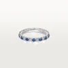Etincelle De Cartier Wedding Band – Platinum, Sapphires, Diamonds – Cartier Etincelle De Cartier Wedding Band – Platinum, Sapphires, Diamonds – Cartier