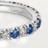 Etincelle De Cartier Wedding Band – Platinum, Sapphires, Diamonds – Cartier Etincelle De Cartier Wedding Band – Platinum, Sapphires, Diamonds – Cartier