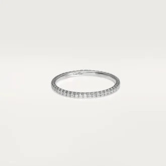 Etincelle De Cartier Wedding Band – White Gold, Diamonds – Cartier