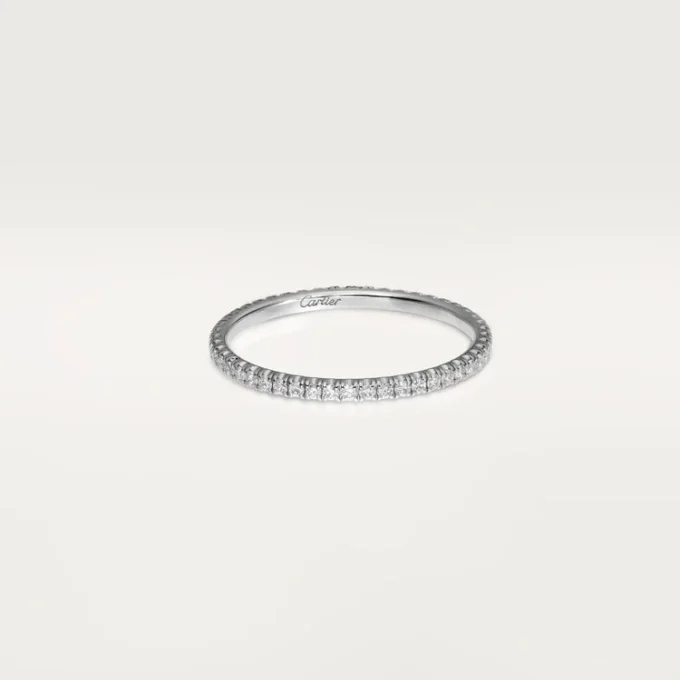Etincelle De Cartier Wedding Band – White Gold, Diamonds – Cartier Etincelle De Cartier Wedding Band – White Gold, Diamonds – Cartier