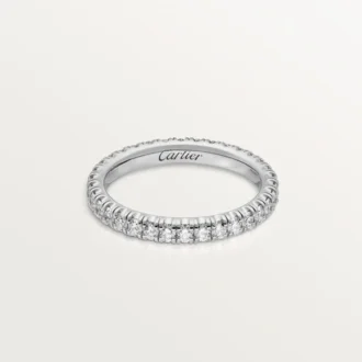 Etincelle De Cartier Wedding Band – White Gold, Diamonds – Cartier