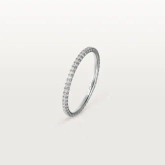 Etincelle De Cartier Wedding Band – White Gold, Diamonds – Cartier
