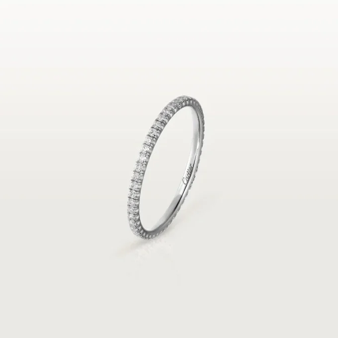 Etincelle De Cartier Wedding Band – White Gold, Diamonds – Cartier Etincelle De Cartier Wedding Band – White Gold, Diamonds – Cartier
