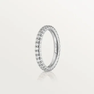 Etincelle De Cartier Wedding Band – White Gold, Diamonds – Cartier