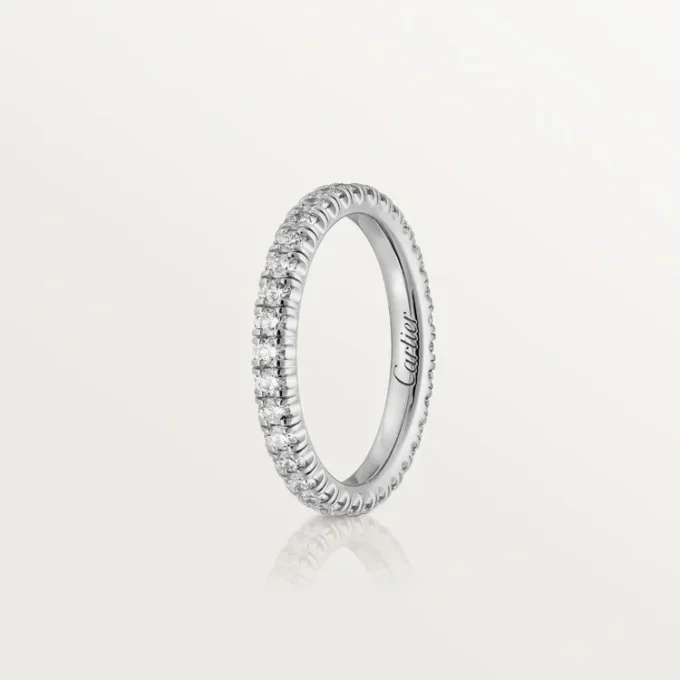 Etincelle De Cartier Wedding Band – White Gold, Diamonds – Cartier Etincelle De Cartier Wedding Band – White Gold, Diamonds – Cartier