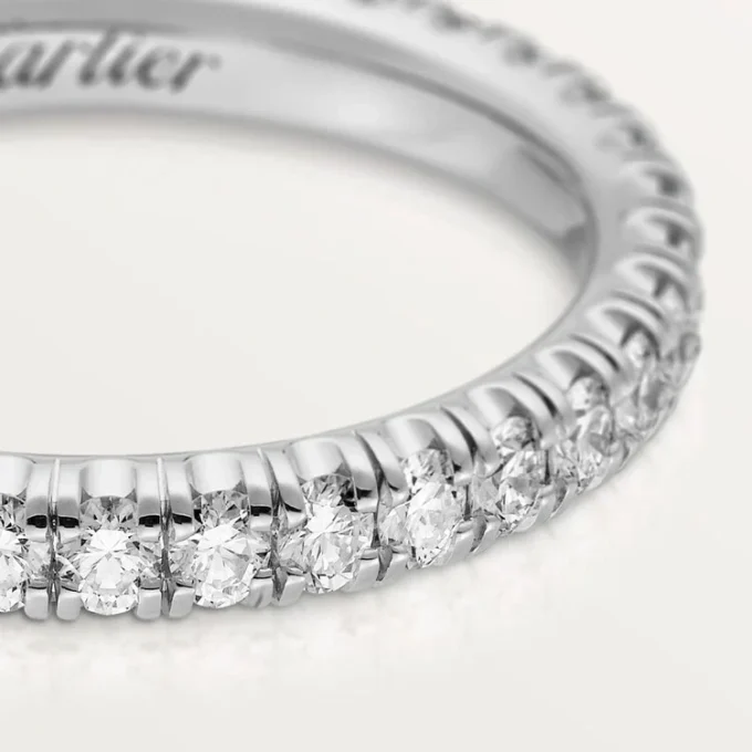 Etincelle De Cartier Wedding Band – White Gold, Diamonds – Cartier Etincelle De Cartier Wedding Band – White Gold, Diamonds – Cartier