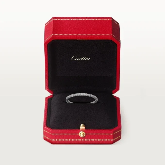 Etincelle De Cartier Wedding Band – White Gold, Diamonds – Cartier Etincelle De Cartier Wedding Band – White Gold, Diamonds – Cartier
