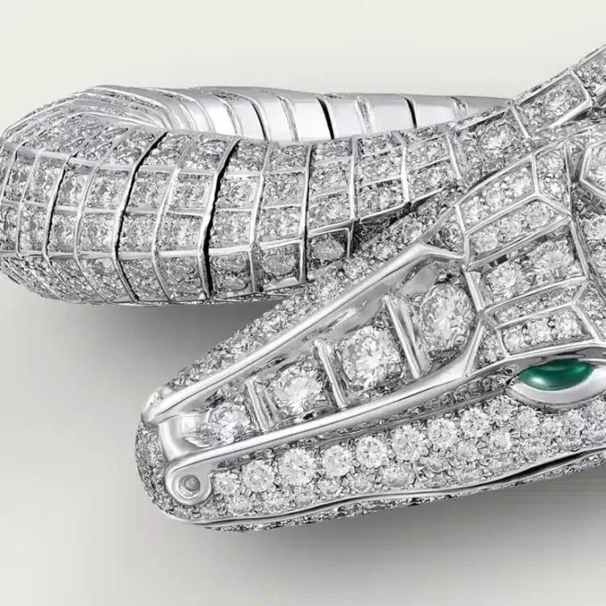 Faune Et Flore De Cartier Bracelet, Paved Faune Et Flore De Cartier Bracelet, Paved