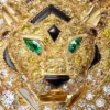 Faune Et Flore De Cartier Brooch, Yellow, Orange and Brown Diamonds, Paved Faune Et Flore De Cartier Brooch, Yellow, Orange and Brown Diamonds, Paved