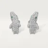 Faune Et Flore De Cartier Earrings, Paved