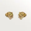 Faune Et Flore De Cartier Earrings, Yellow, Orange and Brown Diamonds, Paved