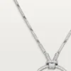 Faune Et Flore De Cartier Necklace, Emerald Drops, Paved Faune Et Flore De Cartier Necklace, Emerald Drops, Paved