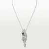 Faune Et Flore De Cartier Necklace, Paved Faune Et Flore De Cartier Necklace, Paved