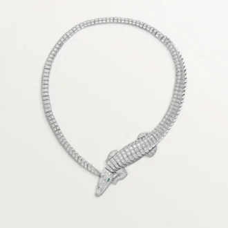 Faune Et Flore De Cartier Necklace, Paved