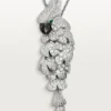 Faune Et Flore De Cartier Necklace, Paved Faune Et Flore De Cartier Necklace, Paved