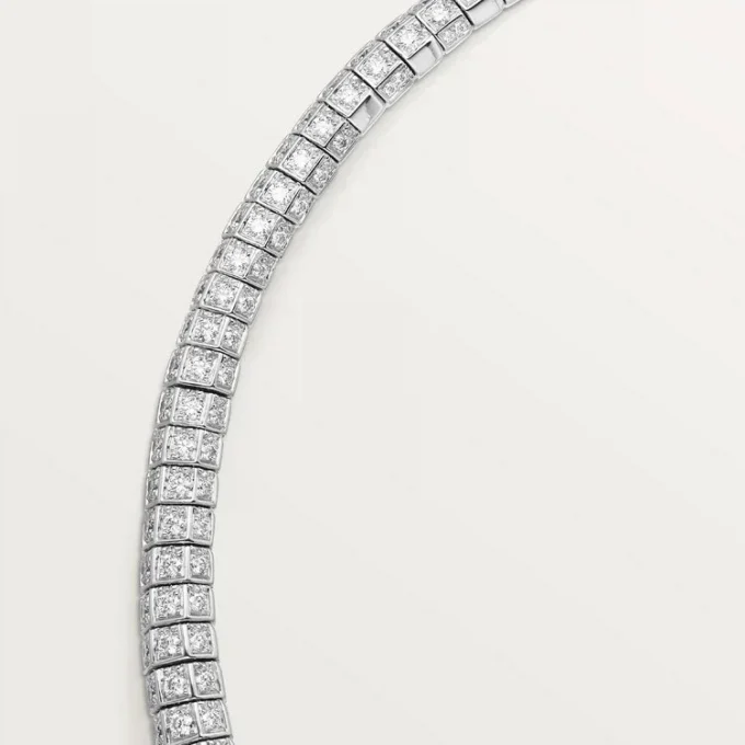 Faune Et Flore De Cartier Necklace, Paved Faune Et Flore De Cartier Necklace, Paved