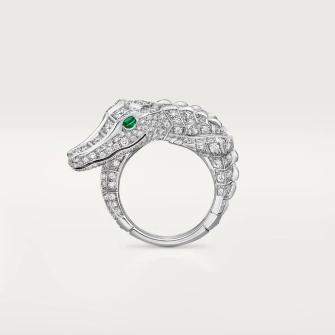 Faune Et Flore De Cartier Ring, Paved
