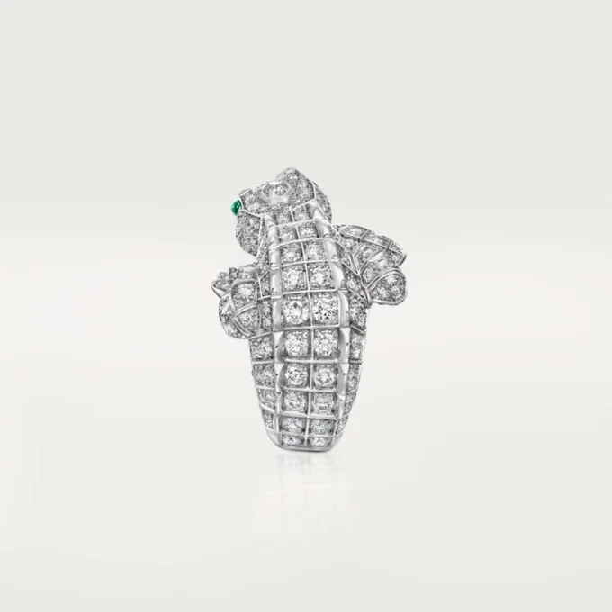 Faune Et Flore De Cartier Ring, Paved