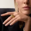 Faune Et Flore De Cartier Ring, Yellow, Orange and Brown Diamonds, Paved Faune Et Flore De Cartier Ring, Yellow, Orange and Brown Diamonds, Paved
