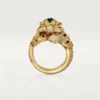Faune Et Flore De Cartier Ring, Yellow, Orange and Brown Diamonds, Paved Faune Et Flore De Cartier Ring, Yellow, Orange and Brown Diamonds, Paved