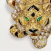 Faune Et Flore De Cartier Ring, Yellow, Orange and Brown Diamonds, Paved Faune Et Flore De Cartier Ring, Yellow, Orange and Brown Diamonds, Paved