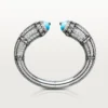 Geometrie & Contrastes Bracelet, Turquoise, Paved Geometrie & Contrastes Bracelet, Turquoise, Paved