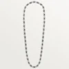 Geometrie & Contrastes Necklace, Chrysoprase, Multi-Wear, Paved