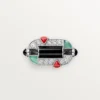 Geometrie & Contrastes Ring, Chrysoprase, Paved